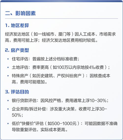 房產(chǎn)評估費用收費標準解析 房地產(chǎn)評估收費指南
